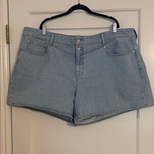 Madewell Light Blue Denim Women's Shorts 22W